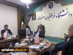برگزاری جلسه هم اندیشی اساتید مشاور شاهد و ایثار با حضور سرپرست دانشگاه فرهنگیان استان اصفهان 7