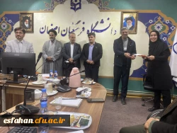 برگزاری جلسه هم اندیشی اساتید مشاور شاهد و ایثار با حضور سرپرست دانشگاه فرهنگیان استان اصفهان 10