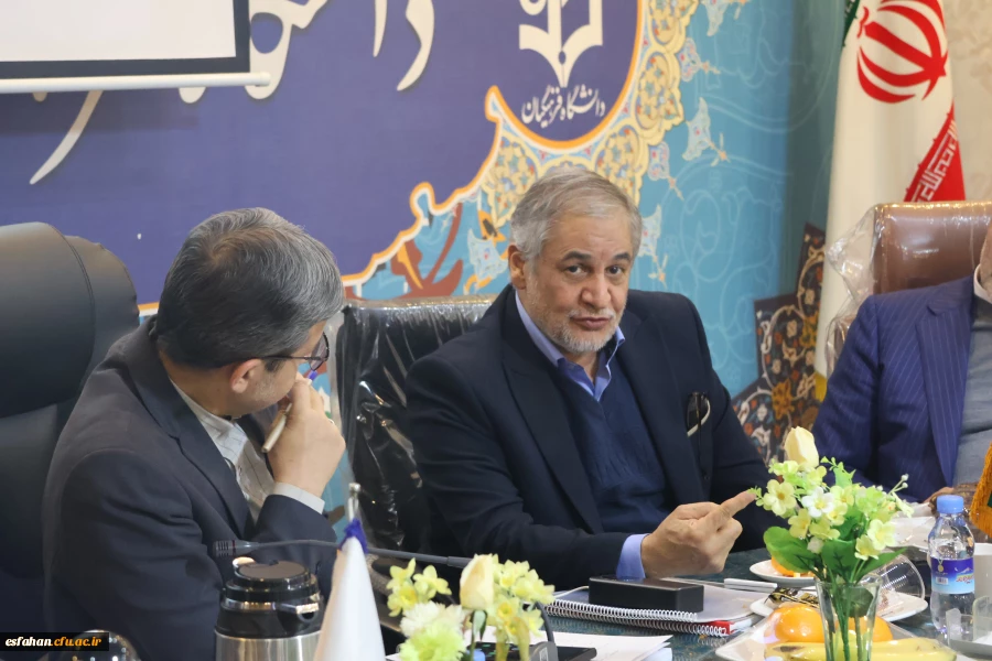 بهره برداری از ۲۲ پروژه آموزشی، فرهنگی و عمرانی دانشگاه فرهنگیان با حضور استاندار اصفهان در نشست هیأت امنای دانشگاه فرهنگیان اصفهان 14