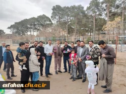 مراسم بزرگداشت نیمه شعبان و سالگرد پیروزی انقلاب با حضور کارکنان و خانواده دانشگاه فرهنگیان اصفهان 21