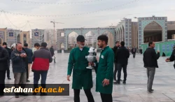 برگزاری اردوی زیارتی ـ فرهنگی مشهداولی ها ویژه دانشجومعلمان دختر دانشگاه فرهنگیان استان اصفهان
 14