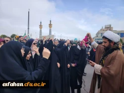 گزارش تصویری از حضور خانواده دانشگاه فرهنگیان استان اصفهان در راهپیمایی ۲۲ بهمن ماه ۱۴۰۴ 11