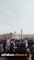 گزارش تصویری از حضور خانواده دانشگاه فرهنگیان استان اصفهان در راهپیمایی ۲۲ بهمن ماه ۱۴۰۴ 25