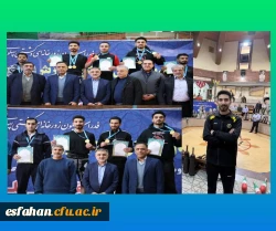 کسب رتبه نخست مسابقات کشوری ورزش زورخانه ای بزرگسالان  در دو رشته  