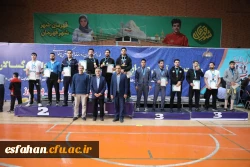 کسب رتبه نخست مسابقات کشوری ورزش زورخانه ای بزرگسالان  در دو رشته  