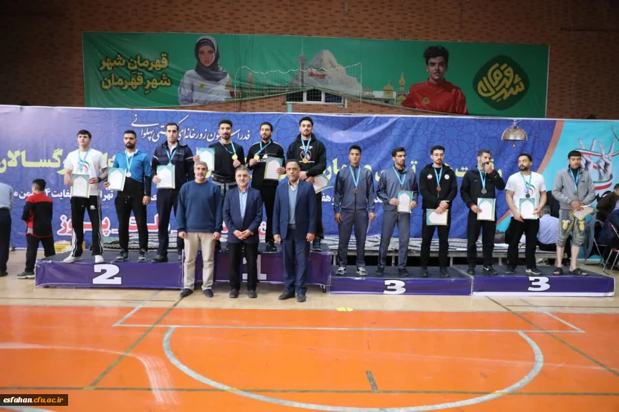 کسب رتبه نخست مسابقات کشوری ورزش زورخانه ای بزرگسالان  در دو رشته  "چرخ چمنی" و " چرخ تیز"  توسط محمد ارباب  دانشجومعلم دانشگاه فرهنگیان آران و بیدگل 6