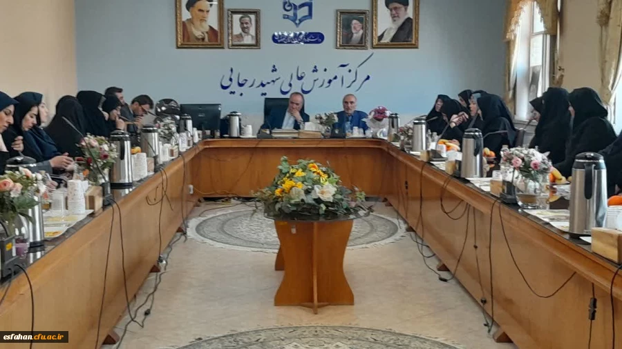 مراسم تکریم و معارفه سرپرست و معاون آموزشی دانشکده علوم پایه شهید رجایی برگزار شد
 5
