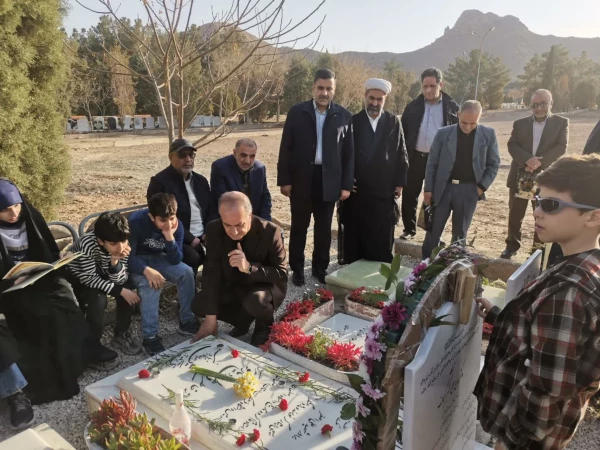 برگزاری مراسم نخستین سالگرد درگذشت مرحوم دکتر علی اکبر کجباف، رئیس فقید دانشگاه فرهنگیان استان اصفهان   3