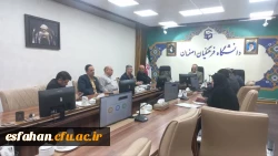 جلسه هماهنگی اجرای طرح اسکان نوروزی دانشگاه فرهنگیان اصفهان
 3
