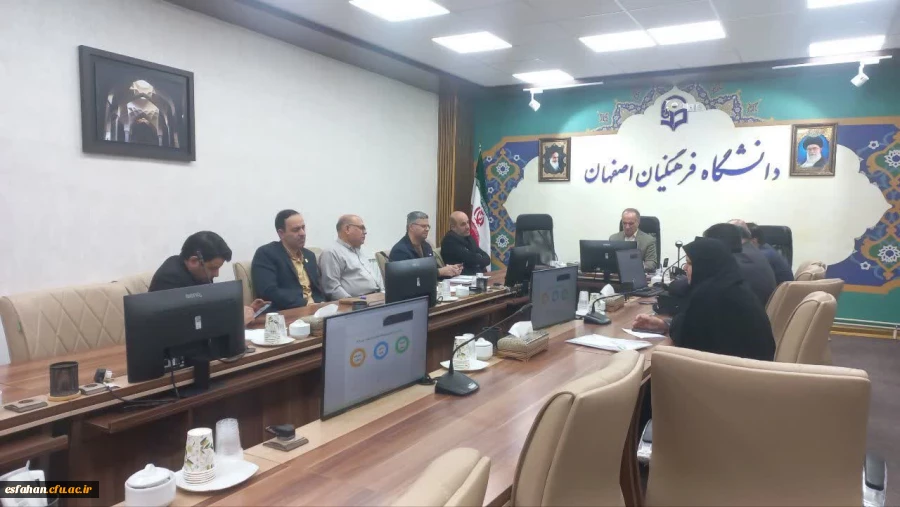 جلسه هماهنگی اجرای طرح اسکان نوروزی دانشگاه فرهنگیان اصفهان
 3