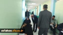 بازدید سرپرست دانشگاه فرهنگیان استان اصفهان از حوزه برگزاری المپیاد علمی دانشجویی دانشگاه فرهنگیان استان اصفهان  4