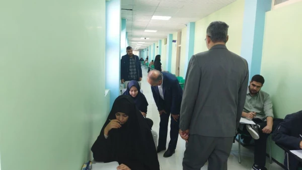 بازدید سرپرست دانشگاه فرهنگیان استان اصفهان از حوزه برگزاری المپیاد علمی دانشجویی دانشگاه فرهنگیان استان اصفهان  4