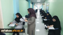 بازدید سرپرست دانشگاه فرهنگیان استان اصفهان از حوزه برگزاری المپیاد علمی دانشجویی دانشگاه فرهنگیان استان اصفهان  8