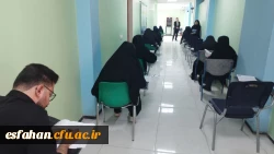 بازدید سرپرست دانشگاه فرهنگیان استان اصفهان از حوزه برگزاری المپیاد علمی دانشجویی دانشگاه فرهنگیان استان اصفهان  10