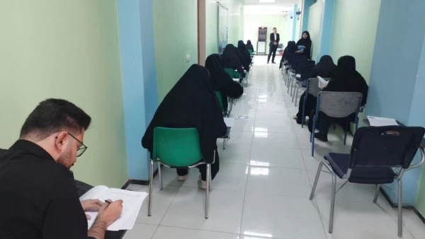 بازدید سرپرست دانشگاه فرهنگیان استان اصفهان از حوزه برگزاری المپیاد علمی دانشجویی دانشگاه فرهنگیان استان اصفهان  10