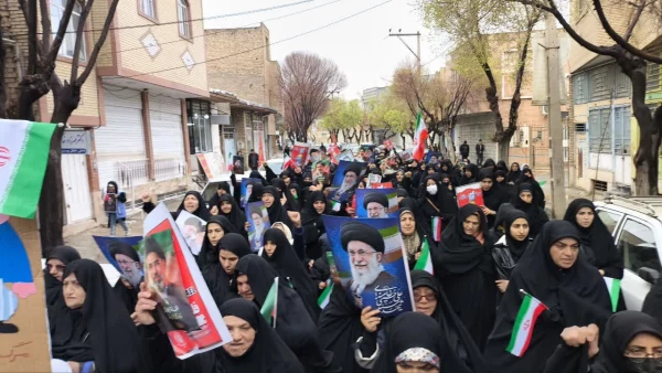 گزارش تصویری از حضور خانواده دانشگاه فرهنگیان استان اصفهان در مراسم روز جهانی قدس ۱۴۰۴ 2