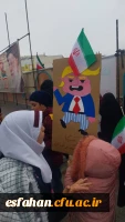 گزارش تصویری از حضور خانواده دانشگاه فرهنگیان استان اصفهان در مراسم روز جهانی قدس ۱۴۰۴ 4
