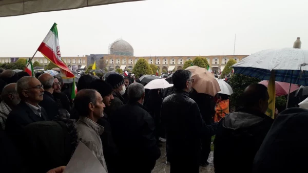 گزارش تصویری از حضور خانواده دانشگاه فرهنگیان استان اصفهان در مراسم روز جهانی قدس ۱۴۰۴ 8