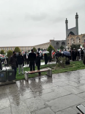 گزارش تصویری از حضور خانواده دانشگاه فرهنگیان استان اصفهان در مراسم روز جهانی قدس ۱۴۰۴ 15