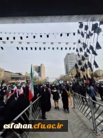 گزارش تصویری از حضور خانواده دانشگاه فرهنگیان استان اصفهان در مراسم روز جهانی قدس ۱۴۰۴ 19