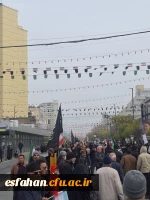 گزارش تصویری از حضور خانواده دانشگاه فرهنگیان استان اصفهان در مراسم روز جهانی قدس ۱۴۰۴ 23