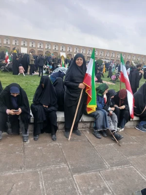گزارش تصویری از حضور خانواده دانشگاه فرهنگیان استان اصفهان در مراسم روز جهانی قدس ۱۴۰۴ 20