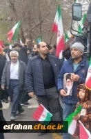 گزارش تصویری از حضور خانواده دانشگاه فرهنگیان استان اصفهان در مراسم روز جهانی قدس ۱۴۰۴ 22