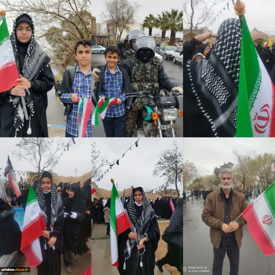 گزارش تصویری از حضور خانواده دانشگاه فرهنگیان استان اصفهان در مراسم روز جهانی قدس ۱۴۰۴ 26