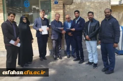 دیدار و تقدیر سرپرست دانشگاه فرهنگیان استان و همراهان از نیروهای حفاظت فیزیکی دانشگاه فرهنگیان اصفهان 2