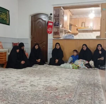 کلاس معرفت و ایستادگی در منزل شهیدِ رمضان  5