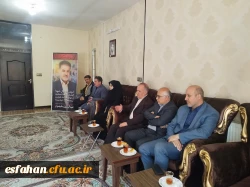 دیدار صمیمانه سرپرست دانشگاه فرهنگیان استان اصفهان با خانواده شهید حاج عبدالرسول سلیمیان 2