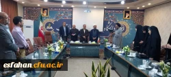 برگزاری مراسم تکریم و معارفه مدیران گروه های الهیات و معارف اسلامی در دانشکده علوم انسانی شهید باهنر 2