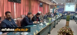 برگزاری مراسم تکریم و معارفه مدیران گروه های الهیات و معارف اسلامی در دانشکده علوم انسانی شهید باهنر 4