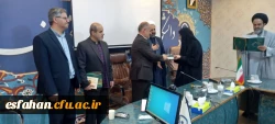 برگزاری مراسم تکریم و معارفه مدیران گروه های الهیات و معارف اسلامی در دانشکده علوم انسانی شهید باهنر 5