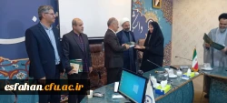 برگزاری مراسم تکریم و معارفه مدیران گروه های الهیات و معارف اسلامی در دانشکده علوم انسانی شهید باهنر 6