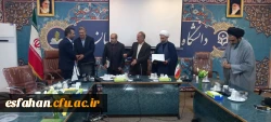 برگزاری مراسم تکریم و معارفه مدیران گروه های الهیات و معارف اسلامی در دانشکده علوم انسانی شهید باهنر 9