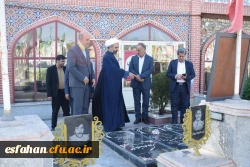 تجدید میثاق مدیران دانشگاه فرهنگیان اصفهان با شهیدان اقتدار 6