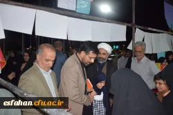 حضور معاون فرهنگی تربیتی دانشگاه فرهنگیان کشور و مسوولین دانشگاه فرهنگیان استان در موکب سیدالشهدای انقلاب و موکب مدرسه محور مرکز امام خمینی (ره) شهرستان کاشان 3