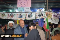 حضور معاون فرهنگی تربیتی دانشگاه فرهنگیان کشور و مسوولین دانشگاه فرهنگیان استان در موکب سیدالشهدای انقلاب و موکب مدرسه محور مرکز امام خمینی (ره) شهرستان کاشان 4