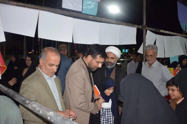 حضور معاون فرهنگی تربیتی دانشگاه فرهنگیان کشور در موکب سیدالشهدای انقلاب و موکب مدرسه محور مرکز امام خمینی (ره) شهرستان کاشان 3