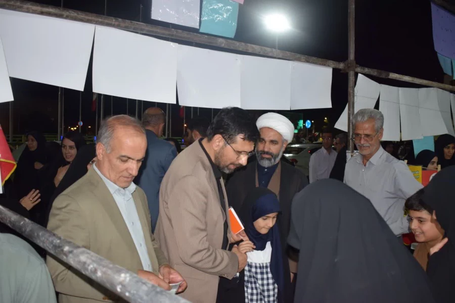 حضور معاون فرهنگی تربیتی دانشگاه فرهنگیان کشور در موکب سیدالشهدای انقلاب و موکب مدرسه محور مرکز امام خمینی (ره) شهرستان کاشان 3